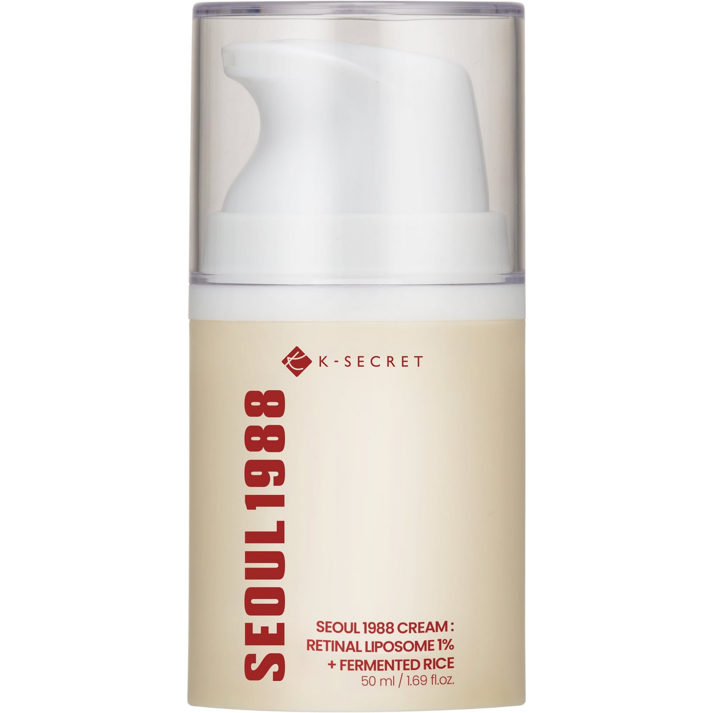 K-Secret SEOUL 1988 Cream : Retinal Liposome 1% + Fermented Rice - Fermente Pirinç Özlü Yenileyici Anti-Aging Krem 50ml