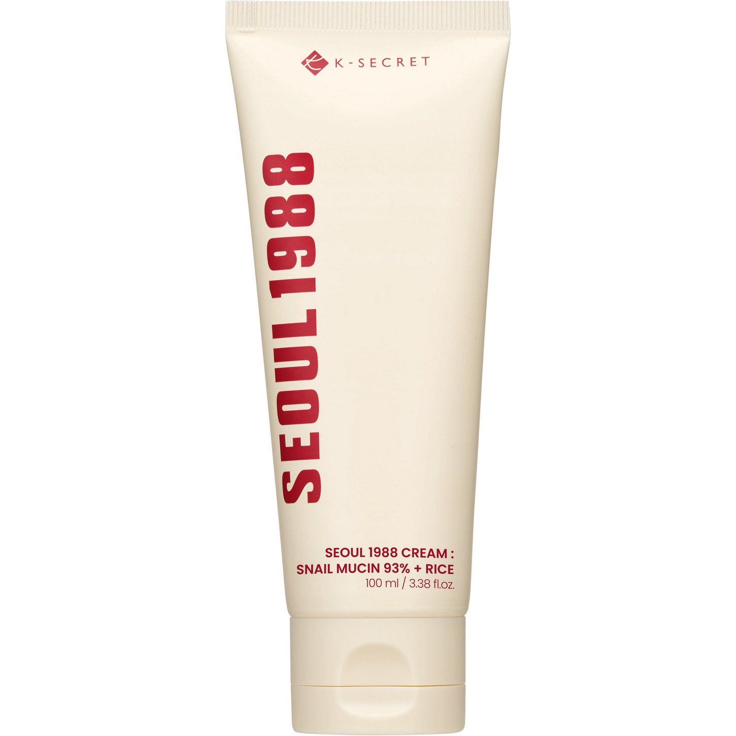 K-Secret SEOUL 1988 Cream : Snail Mucin 93% + Rice - Cilt Yenileyici ve Nem Bariyeri Destekleyici Krem 100ml