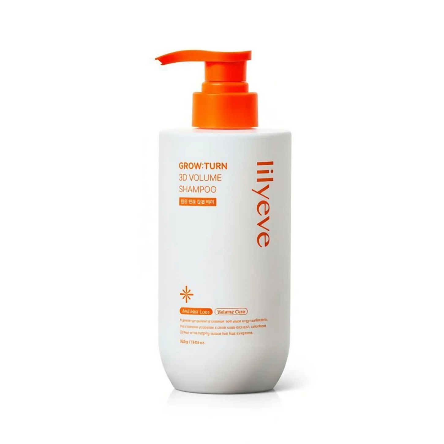 Lilyeve Grow Turn 3D Volume Shampoo – Hacim Veren ve Saç Derisi Arındırıcı Şampuan 500g