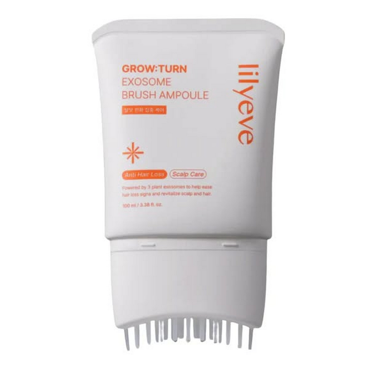 Lilyeve Grow Turn Exosome Brush Ampoule – Saç Dökülmesine Karşı Kafein İçerikli Saç Derisi Ampulü 100ml