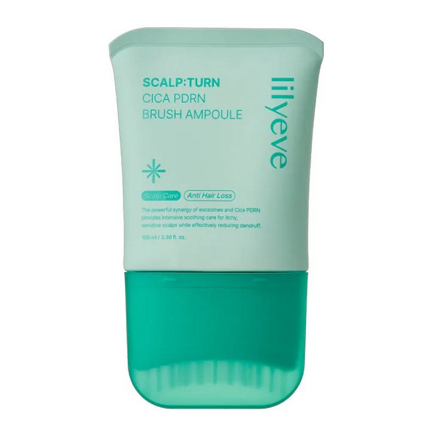 Lilyeve Scalp Turn Cica PDRN Brush Ampoule – Kepek ve Sebum Karşıtı Saç Derisi Bakım Ampulü 100ml