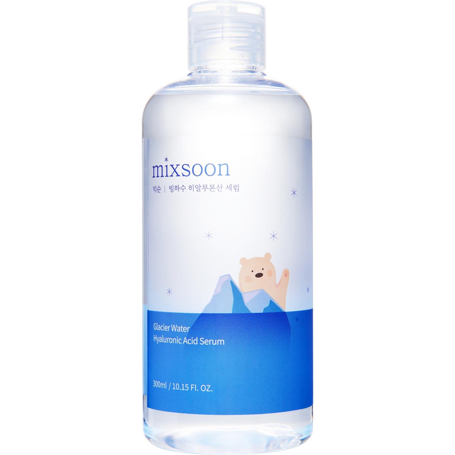 Mixsoon Glacier Water Hyaluronic Acid Serum - Nemlendirici, Cilt Bariyeri Güçlendirici Buzul Suyu Serum 300ml