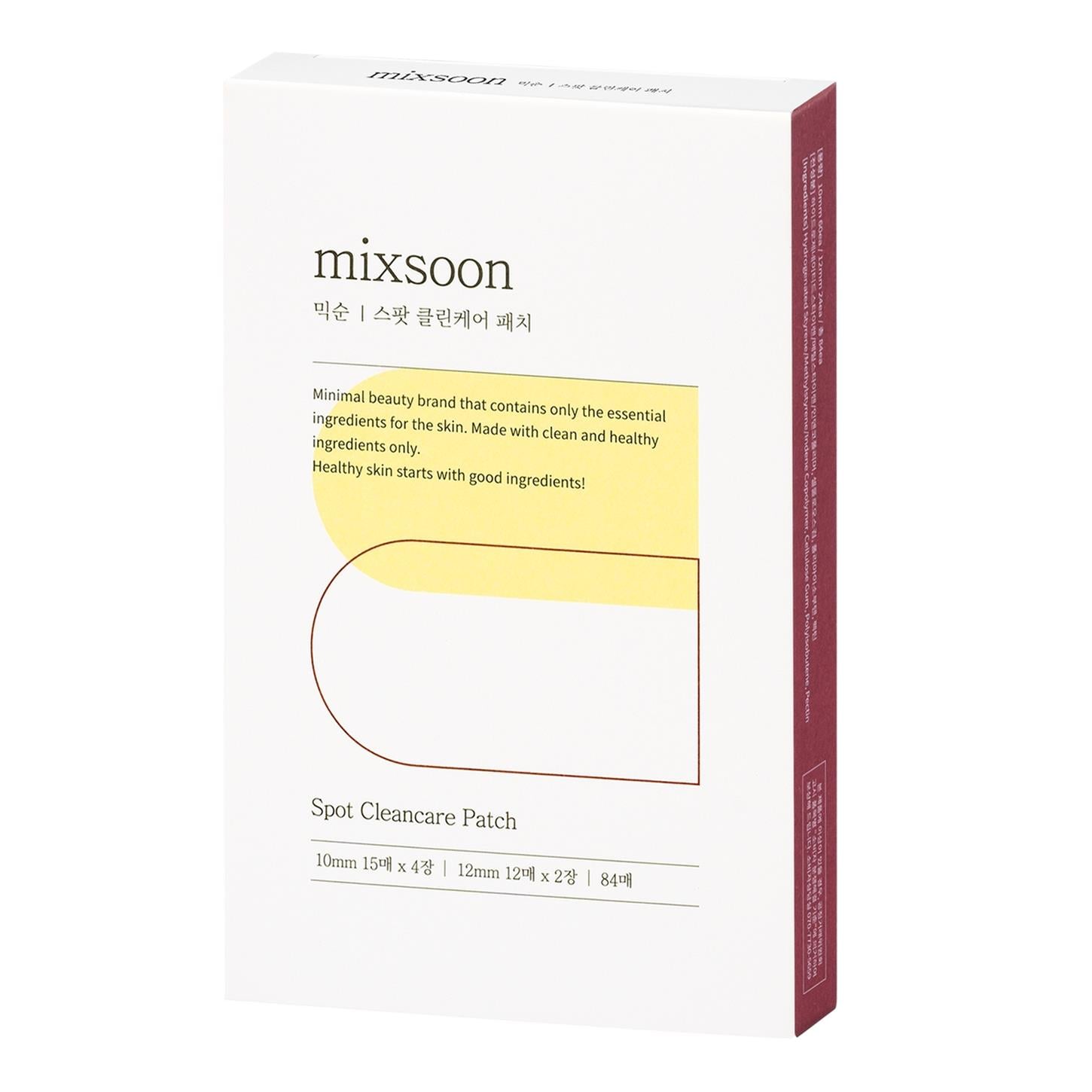 Mixsoon Spot Cleancare Patch - Akne, Leke Koruyucu Bant (84adet)