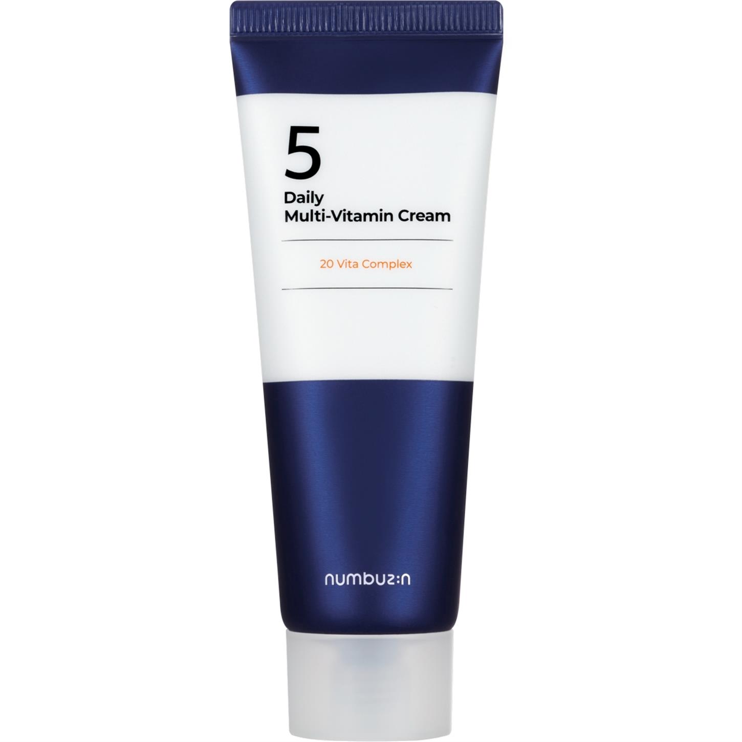 No.5 Daily Multi-Vitamin Cream - Besleyici, Multi-Vitamin İçerikli Nemlendirici Krem