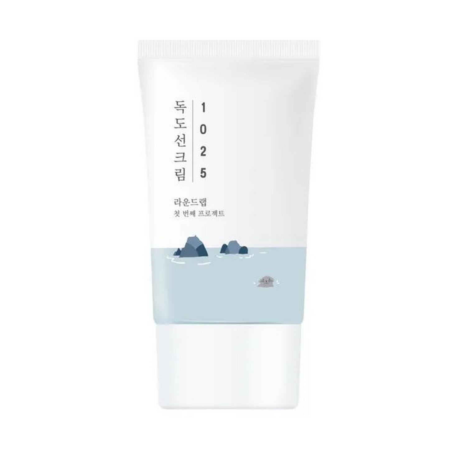 Round Lab 1025 Dokdo Sunscreen - Niacinamide & Hyalüronik Asit İçeren Hassas Cilt Güneş Koruyucu 50ml