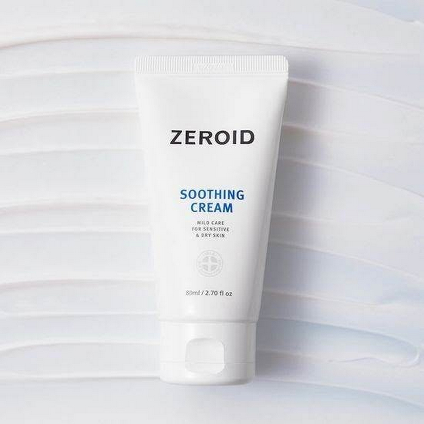 ZEROID Soothing Cream – Hassas Ciltler İçin Cilt Bariyeri Güçlendirici Nemlendirici Krem 80ml