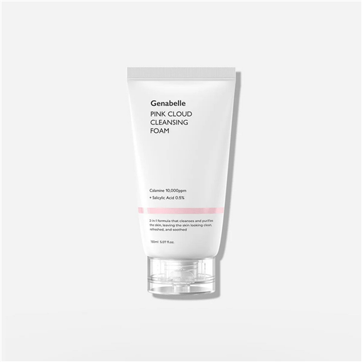 Genabelle Pink Cloud Cleansing Foam - Gözenek Sıkılaştırıcı ve Akne Karşıtı Yatıştırıcı Pembe Calamine Köpük 150ml