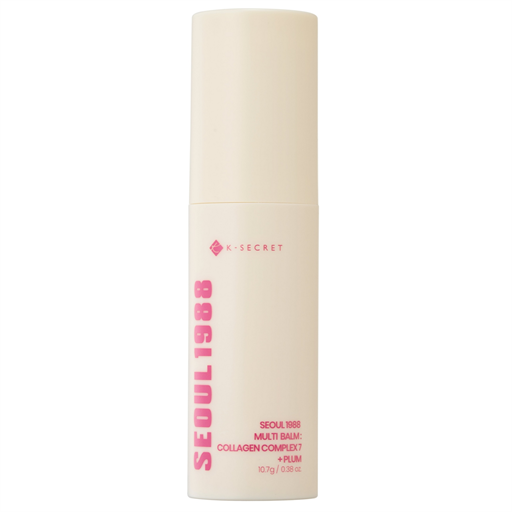 K-Secret SEOUL 1988 Multi Balm : Collagen Complex 7 + Plum - Kolajen Kompleksli Onarıcı ve Nemlendirici Çok Amaçlı Stick Balm 10,7g