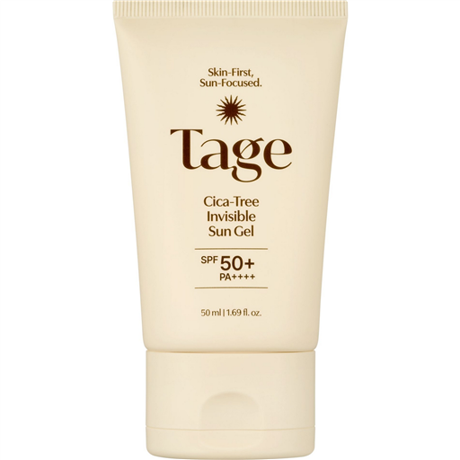Tage Cica-Tree Invisible Sun Gel SPF 50+ PA++++ – Mat Bitişli Gözenek Bulanıklaştırıcı Güneş Koruyucu Jel 50ml
