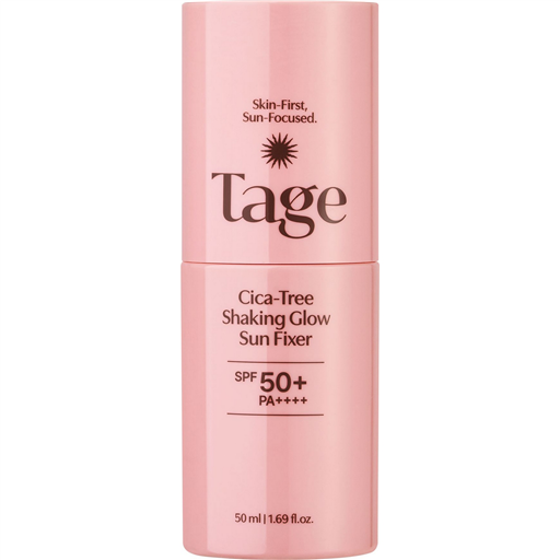 Tage Cica-Tree Shaking Glow Sun Fixer SPF 50+ PA++++ – Işıltılı Bitişli Makyaj Sabitleyici Güneş Koruyucu Sprey 50ml