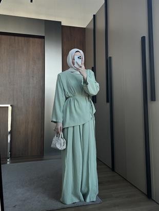 Asimetrik Kesim Modal Takım Yeşil