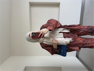 Şal Desenli Oversize İkili Takım