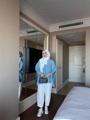 Salaş Tunik Mavi