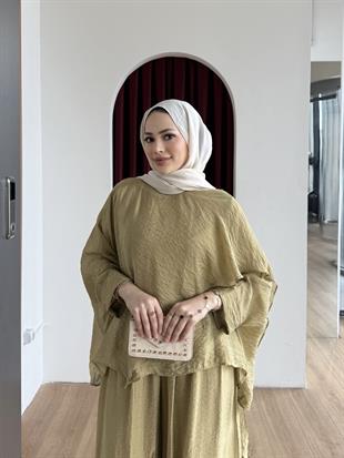 Yarasa Kol Modal Takım Yağ Yeşili