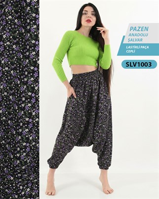 Battal Boy PAZEN Lastik Palça Anadolu Şalvar (Cepli) SLV1003-20824