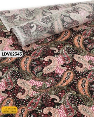 Dar En Pamuk Viskon Kumaş ( TEK EN ) 90cm-LDV02343