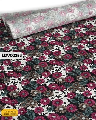 Dar En Pamuk Viskon Kumaş ( TEK EN ) 90cm-LDV02253