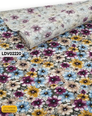 Dar En Pamuk Viskon Kumaş ( TEK EN ) 90cm-LDV02220