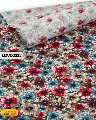 Dar En Pamuk Viskon Kumaş ( TEK EN ) 90cm-LDV02222
