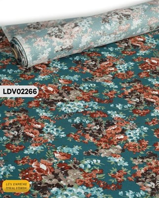 Dar En Pamuk Viskon Kumaş ( TEK EN ) 90cm-LDV02266