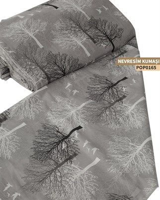 DESENLİ Poplin Nevresim Kumaşı En 240 cm-POP0165-65