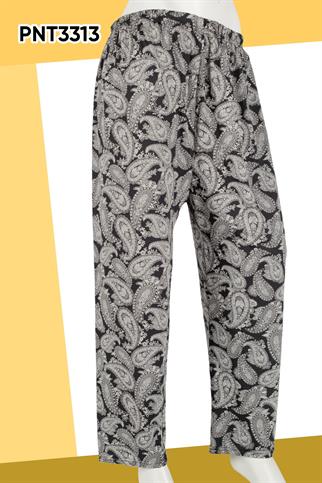 Şalvar Pantolon Turlu Viskon ( CEPSİZ ) Standart Beden PNT3313-KTP0313