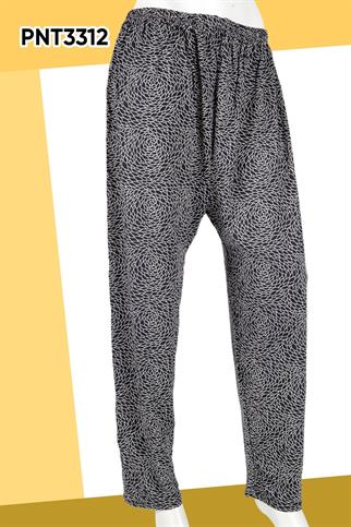 Şalvar Pantolon Turlu Viskon ( CEPSİZ ) Standart Beden PNT3312-KTP0312