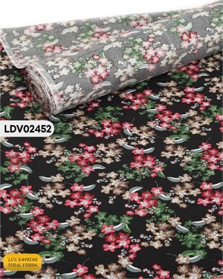 Tek En Pamuk Viskon Kumaş ( TEK EN ) 90cm-LDV02452