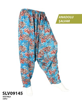 Viskon Düz Palça Anadolu Şalvar (Cepli) SLV09145-21522