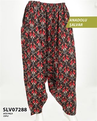 Viskon Lastik Palça Anadolu Şalvar (Cepli) SLV07288-14202
