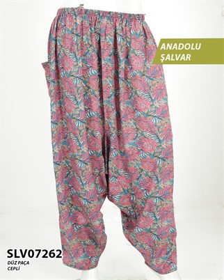 Viskon Lastik Palça Anadolu Şalvar (Cepli) SLV07262-14607