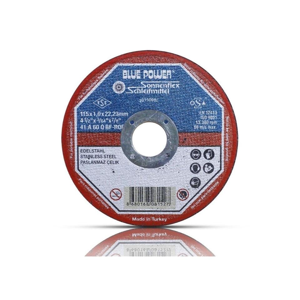 115X1X22.23 SÜPER İNCE İNOX KESİCİ TAŞ SONNENFLEX 