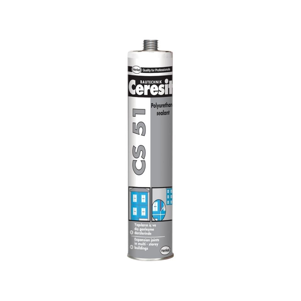 CERESİT CS51 POLİÜRETAN MASTİK 280 ML GRİ