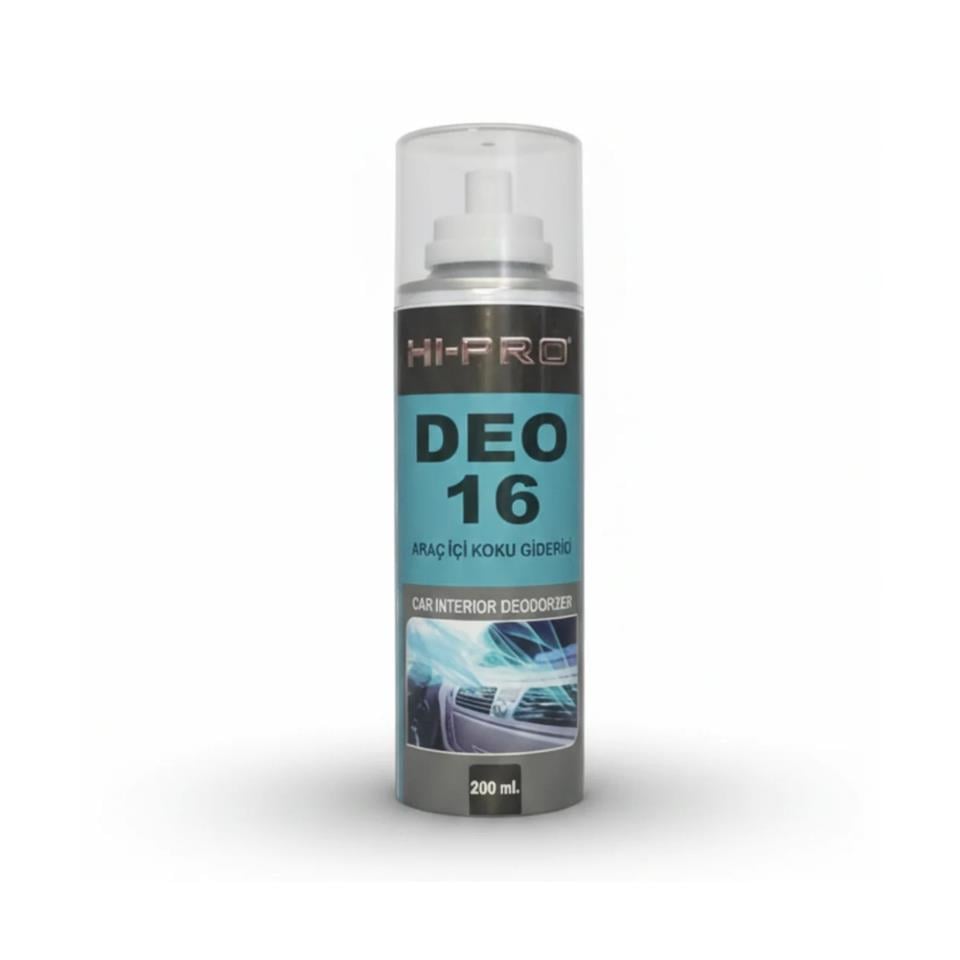 Hİ-PRO DEO 16 Koku Bombası  Araç İçi Koku Giderici (DEZENFEKTANLI) 200 ml.