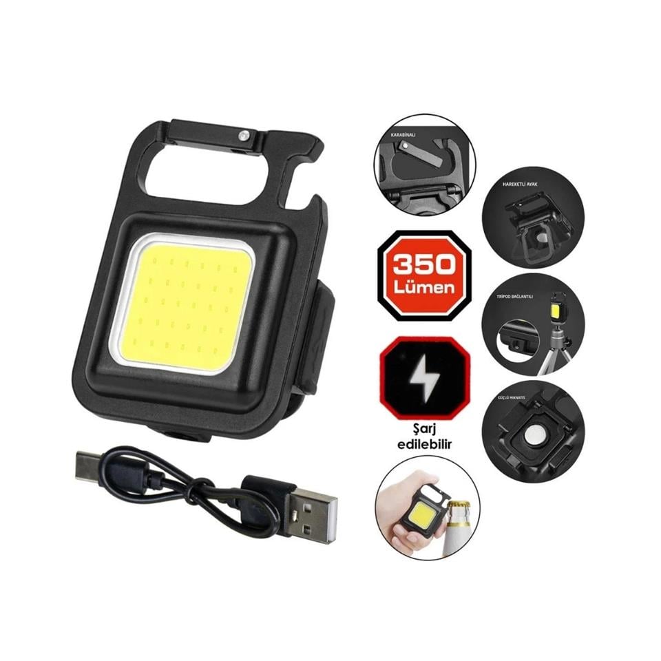 ROX OUTDOOR ŞARJLI 350 LÜMEN LED FENER 153ROX0229