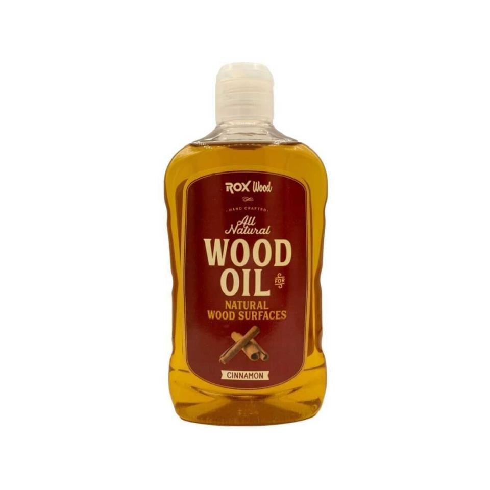Rox Wood 0121 Tarçınlı Doğal Ahşap Yağı 500 ml 153Rox0121
