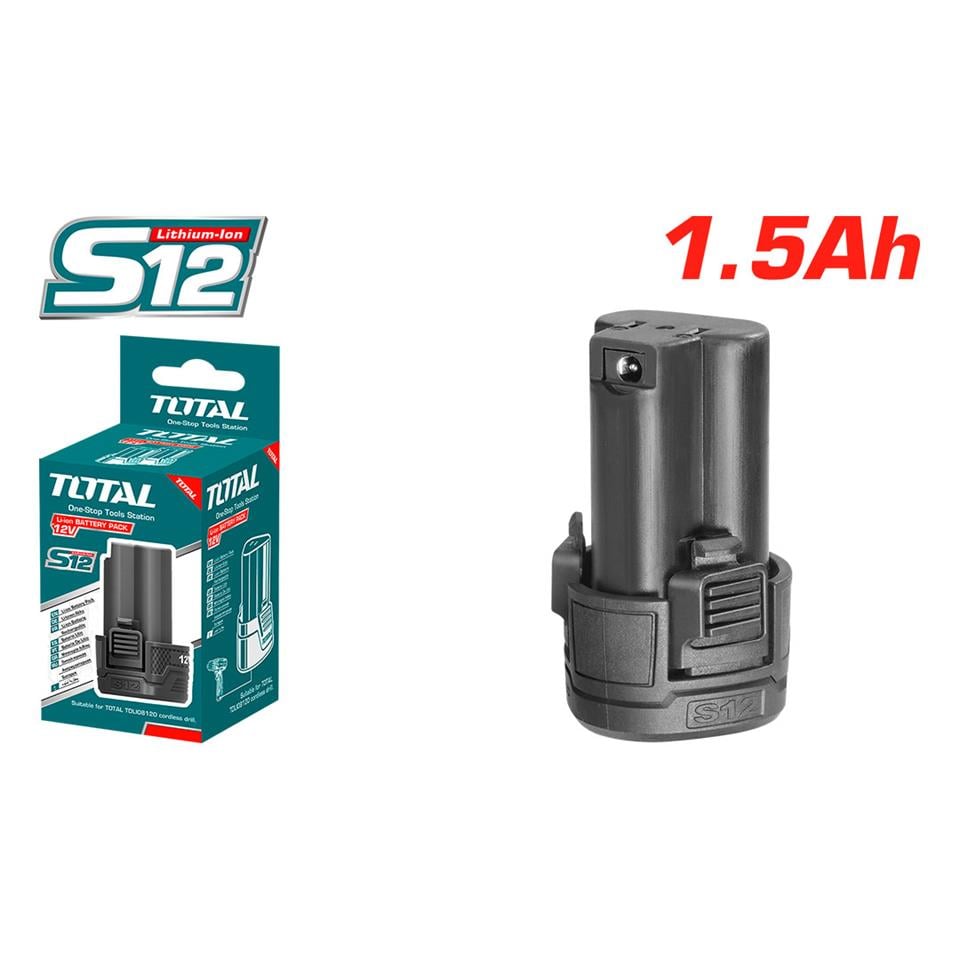 TOTAL 12V Li-Ion Batarya