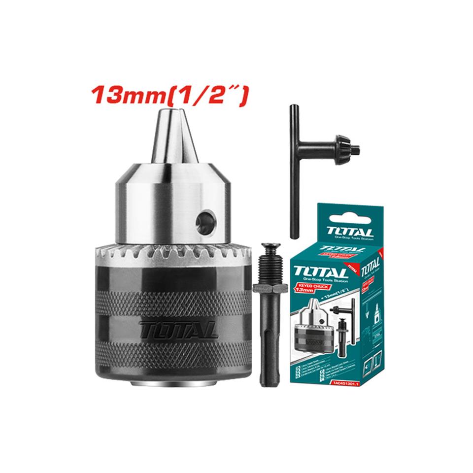 TOTAL 13 mm Mandren Adaptörlü - TAC451301.1