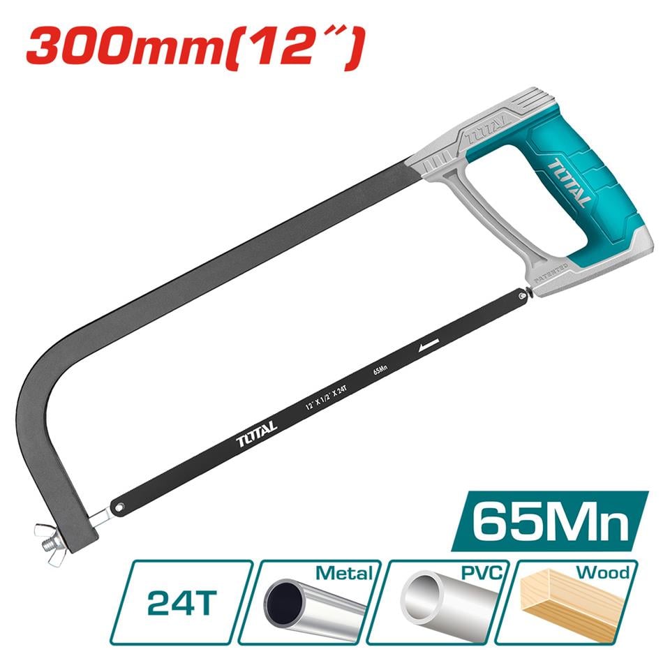 TOTAL Demir Kesme Testeresi 12'' 300 mm - THT54166