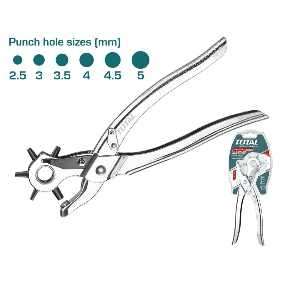 TOTAL Kayış Delik Zımbası - THT3351
