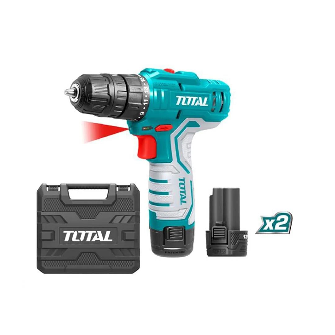 Total Li-On Akülü Vidalama Matkap 12v 2x1.5ah