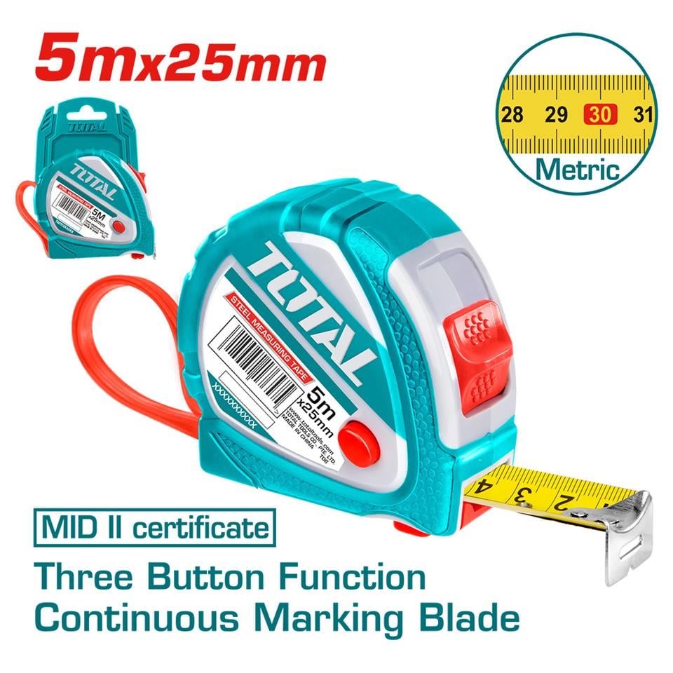 TOTAL METRE 5MT*25MM - TMT126052ME