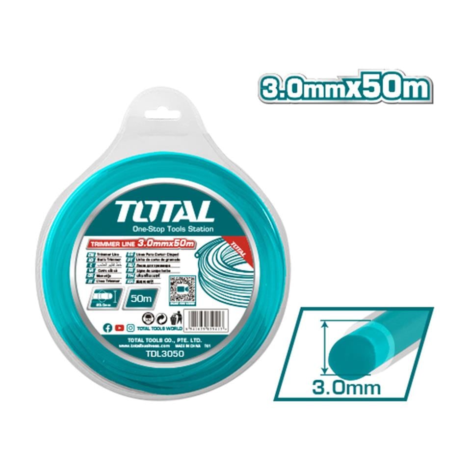 TOTAL Tırpan Misinası Yuvarlak - TDL3050