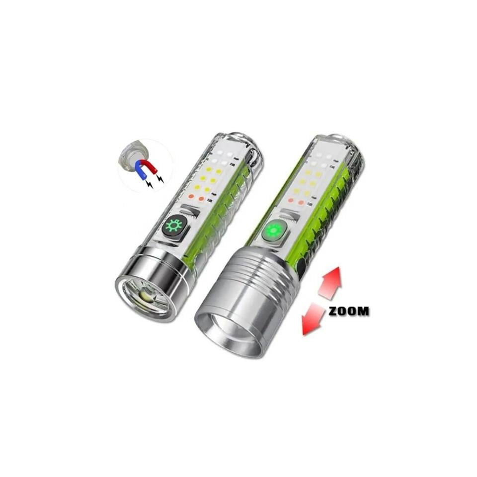 WATTON 2023 SERİ 8 MOD ŞARJLI YENİ NESİL EL FENERİ WATTON WT-609
