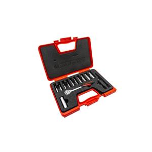 İzeltaş 1107 Derin Lokma Anahtar Takımı 1/4'' - 14 Parça