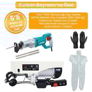 Kurban Bayramı'na Özel 5'li Kesim ve Güvenlik Seti