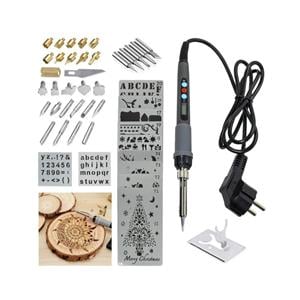 Rox Wood 0143 46 Parça Pro Ahşap Yakma ve Hobi Seti 60 Watt 153ROX0143