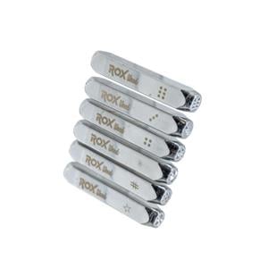 Rox Wood 0190 İşaretleme Zımba Seti 6 mm - 6 Parça 153ROX0190