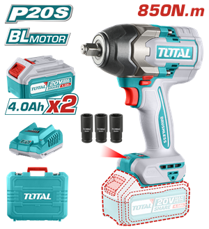 Total LI-ION AKÜLÜ SOMUN SIKMA MAKİNESİ 850Nm