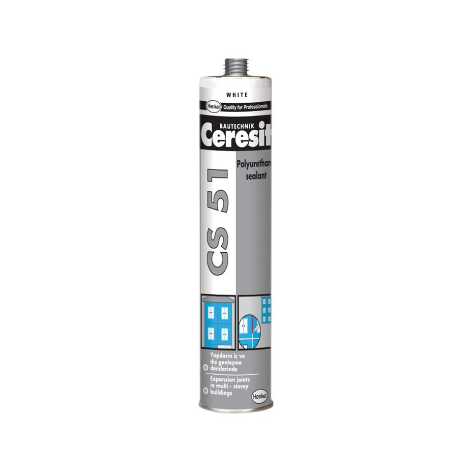 CERESİT CS51 POLİÜRETAN MASTİK 280 ML BEYAZ